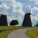 HM - 7.5 - Nice leading line to the windmill. Open up the shadow to show details. Adjust in post to bring out the colours and texture and sharpness of the image.