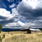 7.0 - Good foreground of wheat with threatening interesting sky. Suggest cropping right side to remove object in photo