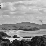 8.0 - Good image in black and white. Depth of field looks good to me. I would like less sky. I think cropping a little off each side and cropping off part of the sky would make the image stronger.