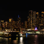 1st - 8.2 - This photo has an interesting subject, good composition, and good exposure. The many city lights are clear and sharp.